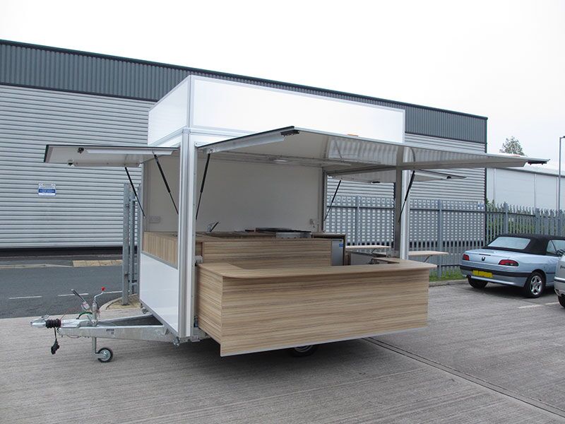 compact food sampling trailer 3 metres