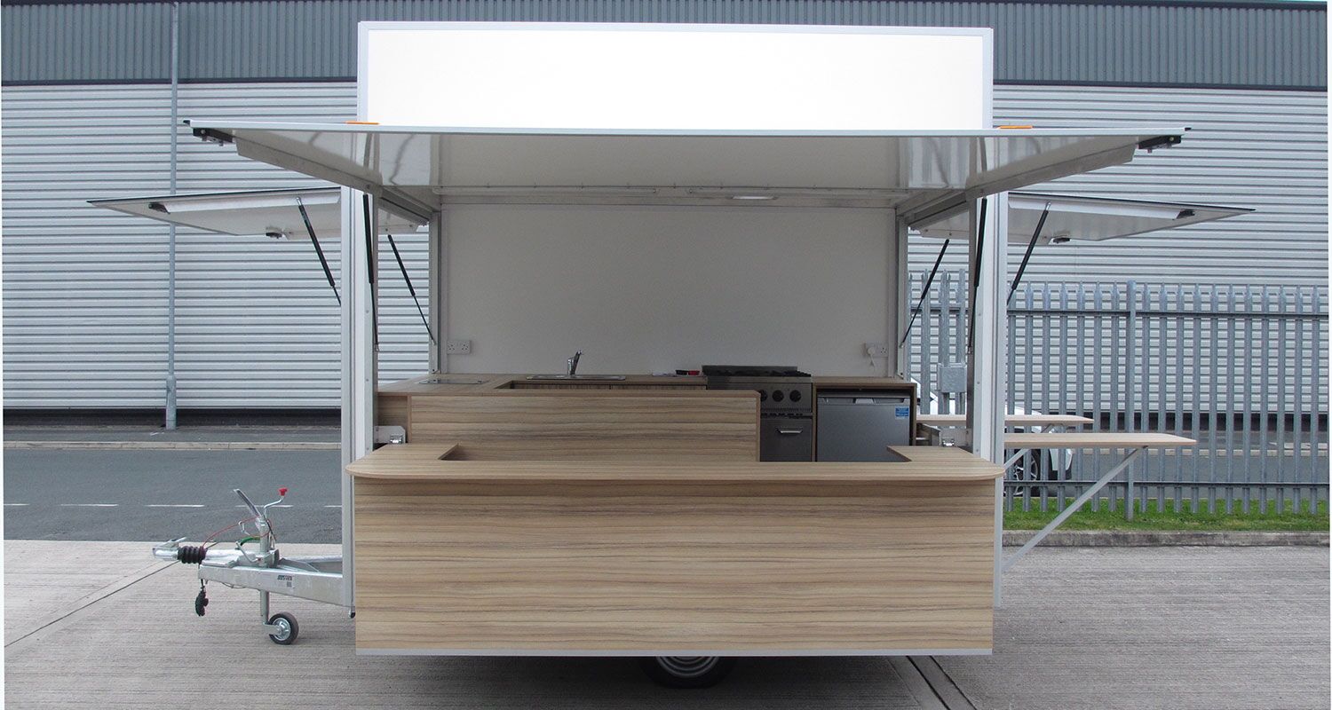 food product sampling trailer