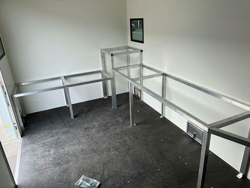 interior framework 5.5mt bespoke trailer